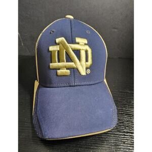 New NWOT Notre Dame Fighting Irish Adidas climalite Fitmax Flex Hat Cap size S/M
